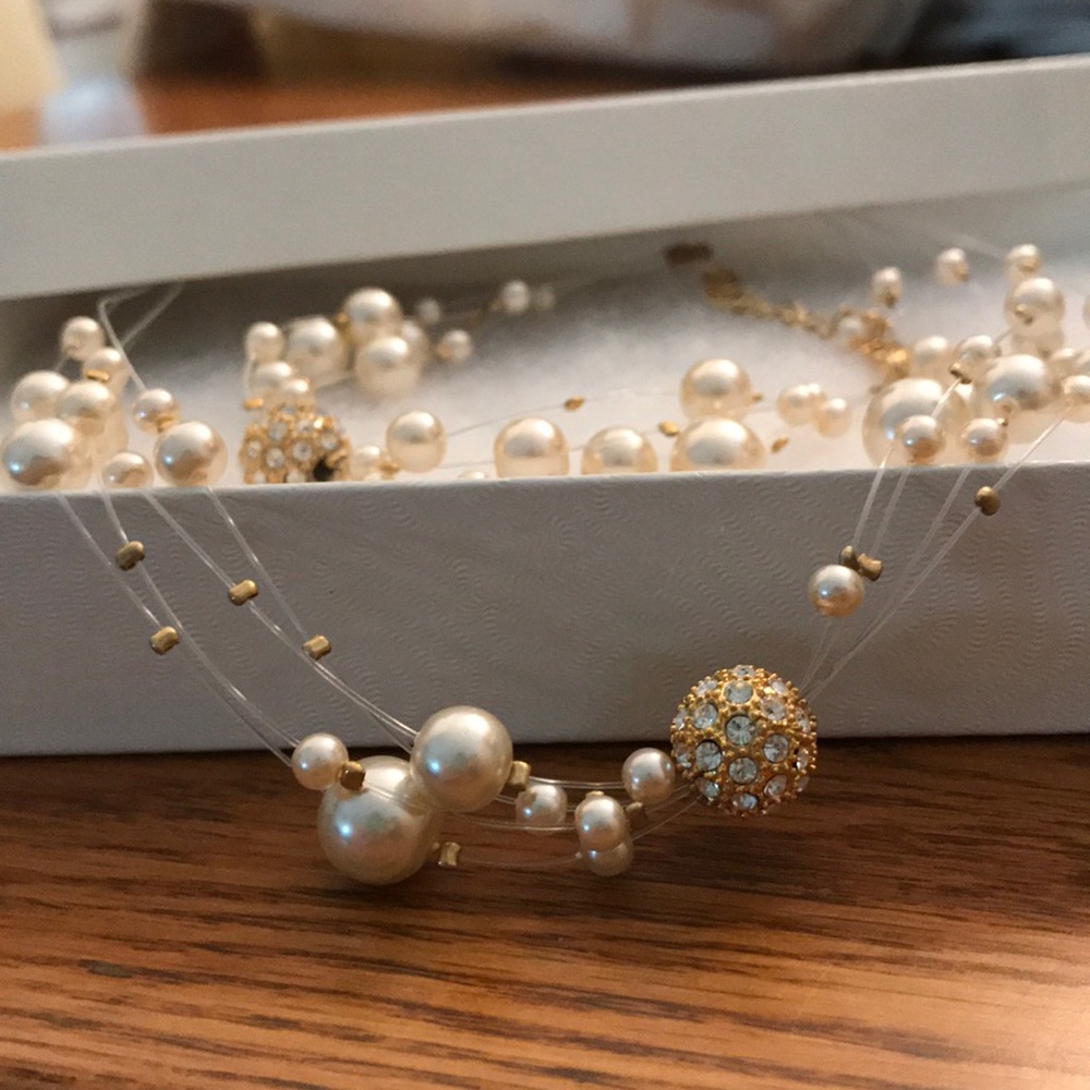 ✨NEW Pearl Necklace & Bracelet Set - Picture 3 of 5